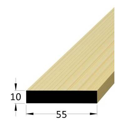 Hranolek 55x10mm, délka 200cm