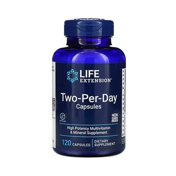 Life Extension Two Per Day мултивитамини, 120 капсули