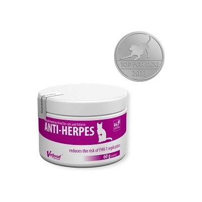 VetFood Anti-Herpes - за предотвратяване симптомите на херпес вирус 60 гр
