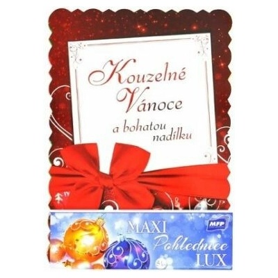Pohlednice vánoční A5 MIX 5ks