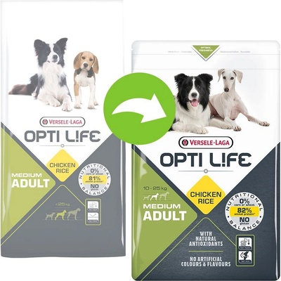 Versele-Laga Opti Life Adult Medium 12,5 kg