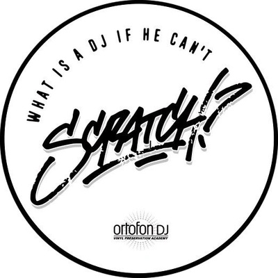 Ortofon DJ Slipmat. Scratch