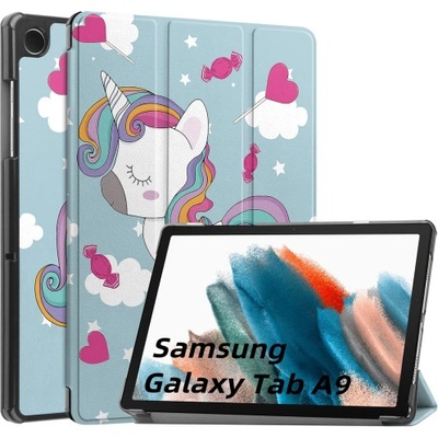 Kалъф Ka Digital за таблет Samsung Galaxy Tab A9 2023, 8, 7 инча, T110 / 115, Еднорог (KK-SAM-A9-X110-Ednorog)