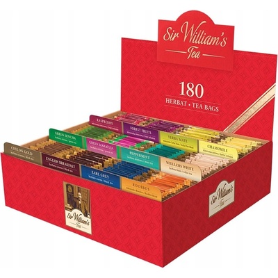 SIR WILLIAMS Tea Bags 180 kusov