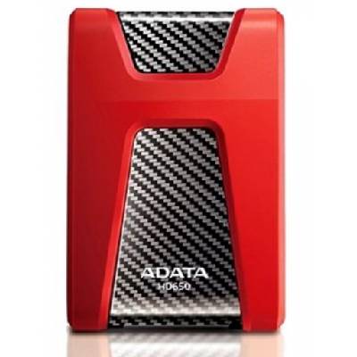 ADATA HD650 1TB červený USB 3.1 AHD650-1TU31-CRD