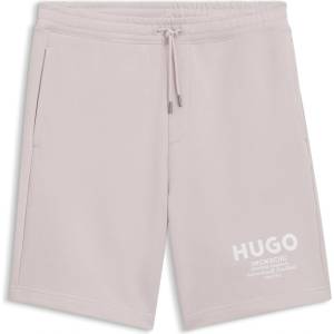 Hugo Поларени къси панталони Hugo Men's Fleece Jogger Shorts - Purple 535