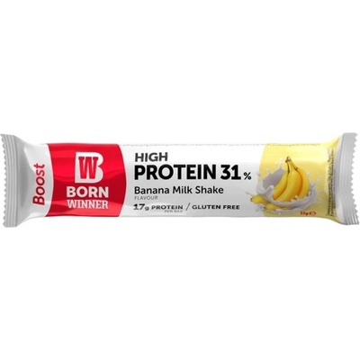 Born Winner Boost 31% High Protein Bar [55 грама] Бананов млечен шейк