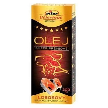 Vitar Veterinae Lososový olej 200 ml