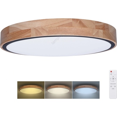 Solight WO8005 - LED осветително тяло IRON OAK LED/48W/230V 3000-6500K Ø40 см+DO (SL1528)