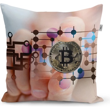 Sablio vankúš Bitcoin 50x50