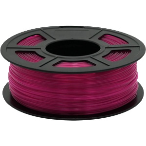 Recycling Fabrik rPETG Frostige Rose (Pink-Translucent) - 1, 75 mm / 1000 g (PTGX-S175-1000-FRRO)