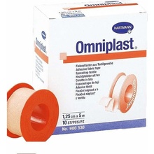 Omniplast textilní náplast cívka 1,25 cm x 5 m 1 ks