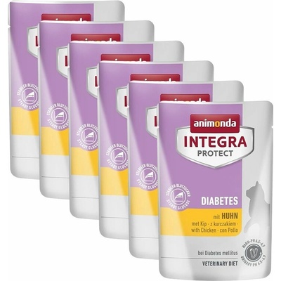 Animonda Integra Protect Cat Diabetes kuracia 6 x 85 g