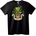 NOONEBRAND Тениска Черепен St. Patrick's Day - 7XL, Black