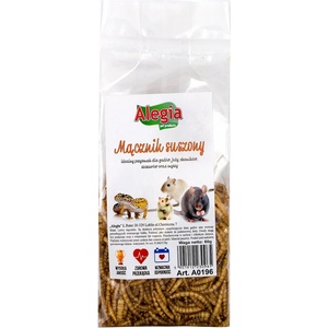 ALEGIA Сушени брашнени червеи 60г