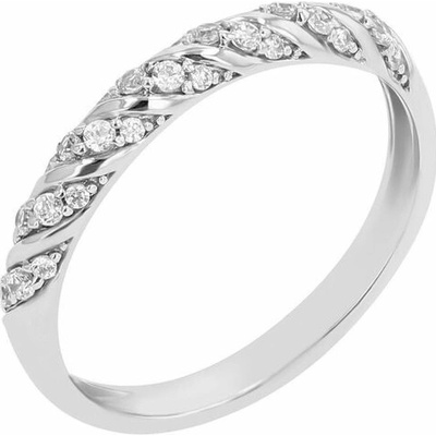 Eppi Proplétaný eternity prsten s lab-grown diamanty Rami R44662