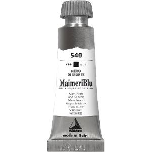 Maimeri Blu Акварелна боя Mars Black 540 12 ml 1 бр (M1609540)
