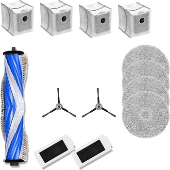 Комплект четки, филтри, мопове и торбички Mobilly за Ecovacs Deebot Mini, 13 бр (Ecovacs deebot mini, 13 pcs)