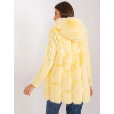 Wool Fashion Italia vesta AT-KZ-2379.96P Žltá