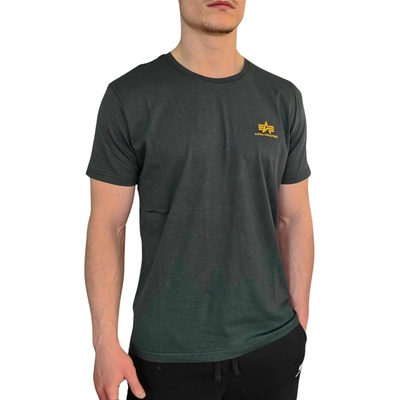 Alpha Industries Basic T Small logo Dark Petrol