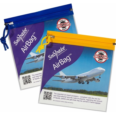 Kapsa plastová Snopake AirBag 20x20 cm se zipem, mix – Zbozi.Blesk.cz