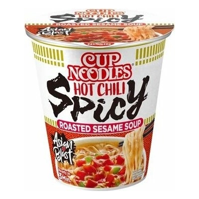 Nissin Cup Instantná polievka s pikantnou chilli príchuťou na ázijský spôsob 66 g