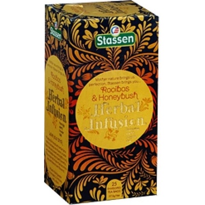 Stassen Rooibos & Honeybush bylinný čaj 25 x 1,5 g