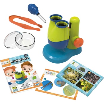 Buki France Комплект мини наука Buki France - Микроскоп, с аксесоари (BK9003)