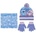 Cerda Stitch Детски комплект шапка, шал, ръкавици
