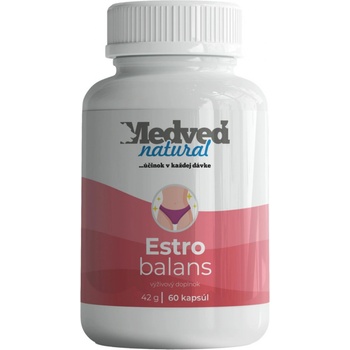 Medveď natural Estro Balans 60 kapsúl