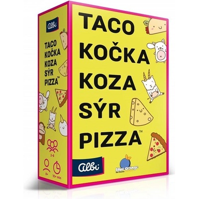 Albi Taco kočka koza sýr pizza