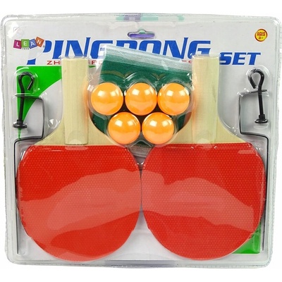 Pingpongový set / síť,5 x míčky,2 x rakety )