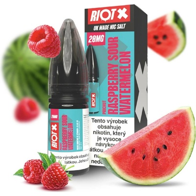 RIOT X Salt Raspberry Sour Watermelon 10 ml 20mg