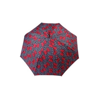 Rockabilly deštník s červenými mašlemi