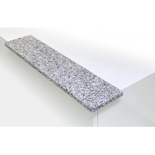 TONE OF STONE Vnitřní kamenný žulový parapet - Žula Rosa Beta lesk, 10x150x20 mm