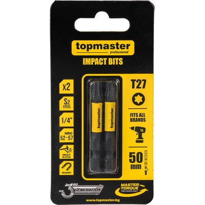 Topmaster Professional НАКРАЙНИЦИ УДАРНИ 50мм tx27 2бр tmp (338739)