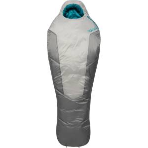 Rab Дамски синтетичен спален чувал Rab Women's Solar Ultra 3 Synthetic sleeping bag - Dark Pewter - размер bis 170 cm Körperlänge (514-1128-0111) Спален чувал