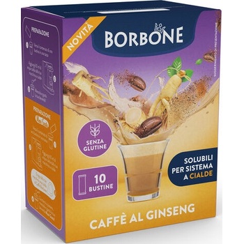 Caffè Borbone Caffe Borbone Caffe Al GINSENG Разтворима напитка Женшен 10бр. 120гр