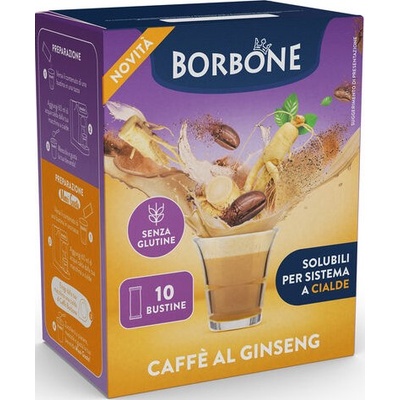 Caffè Borbone Caffe Borbone Caffe Al GINSENG Разтворима напитка Женшен 10бр. 120гр