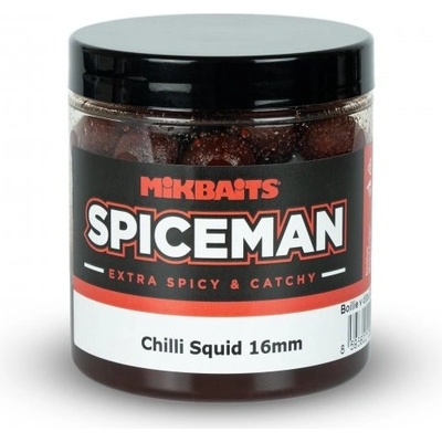 Michal Kučera MIKBAITS Spiceman boilie v dipu 250ml - Chilli Squid 16mm