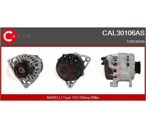 generátor CASCO CAL30106AS