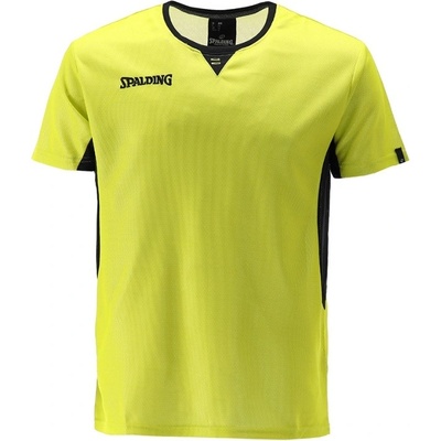 Spalding Referee T shirt 40222001 limeblack