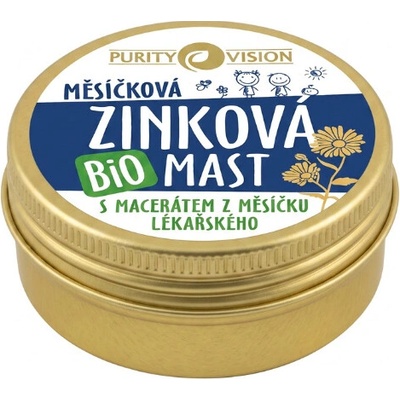 PURITY VISION Bio Měsíčková Zinková mast 30 ml – Zboží Dáma