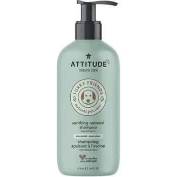 Attitude Přírodní šampon pro zvířecí mazlíčky s ovsem 473 ml