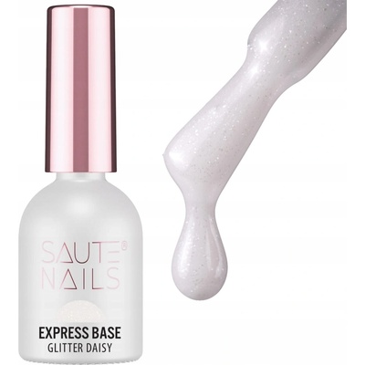 Hybridní báze Saute Nails Express Base Glitter Daisy 8 ml