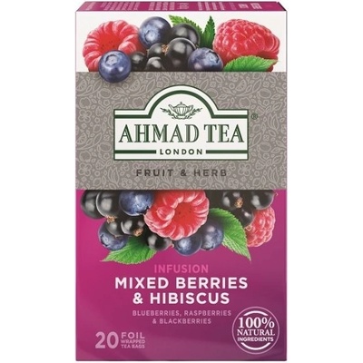 Ahmad Tea ovocný čaj lesné plody a ibištek 20 x 2 g
