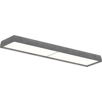 Louis Poulsen Таванна лампа Slim Box Semi Recessed LED 3000K с дифузер опал Bluetooth управление за осветлението цвят алуминий (5742589143)