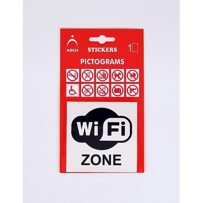 Samolepka Wi-Fi ZONE 655