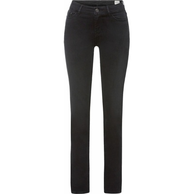 Esmara® Dámske džínsy slim fit normálna výška pásu. krátka dĺžka čierna