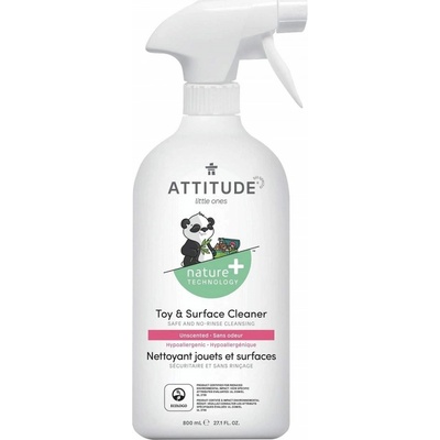 Attitude Čistiaci prostriedok na detské hračky bez vône 800 ml